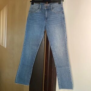 JOE’s lara mid rise straight women’s ankle jeans size 24”